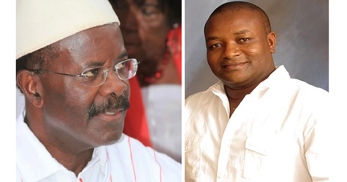 Mr Hassan Ayariga of the All People’s Congress (APC) and Dr Papa Kwesi Nduom of the Progressive People’s Party (PPP)